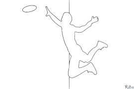frisbee Დასაბეჭდი Საღებარი Გვერდები